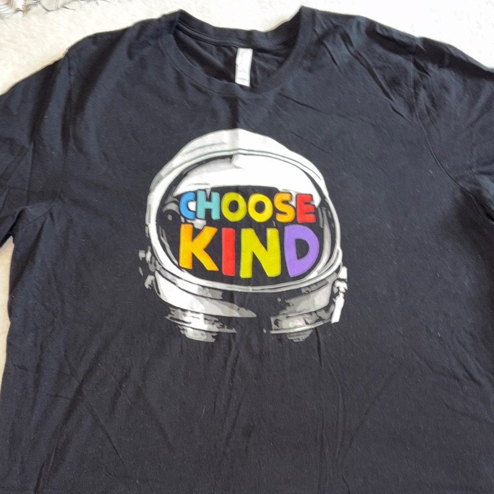 Bella Canvas Black 'Choose Kind' Kids T-Shirt